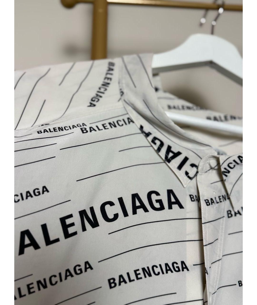 BALENCIAGA Шелковая рубашка, фото 2