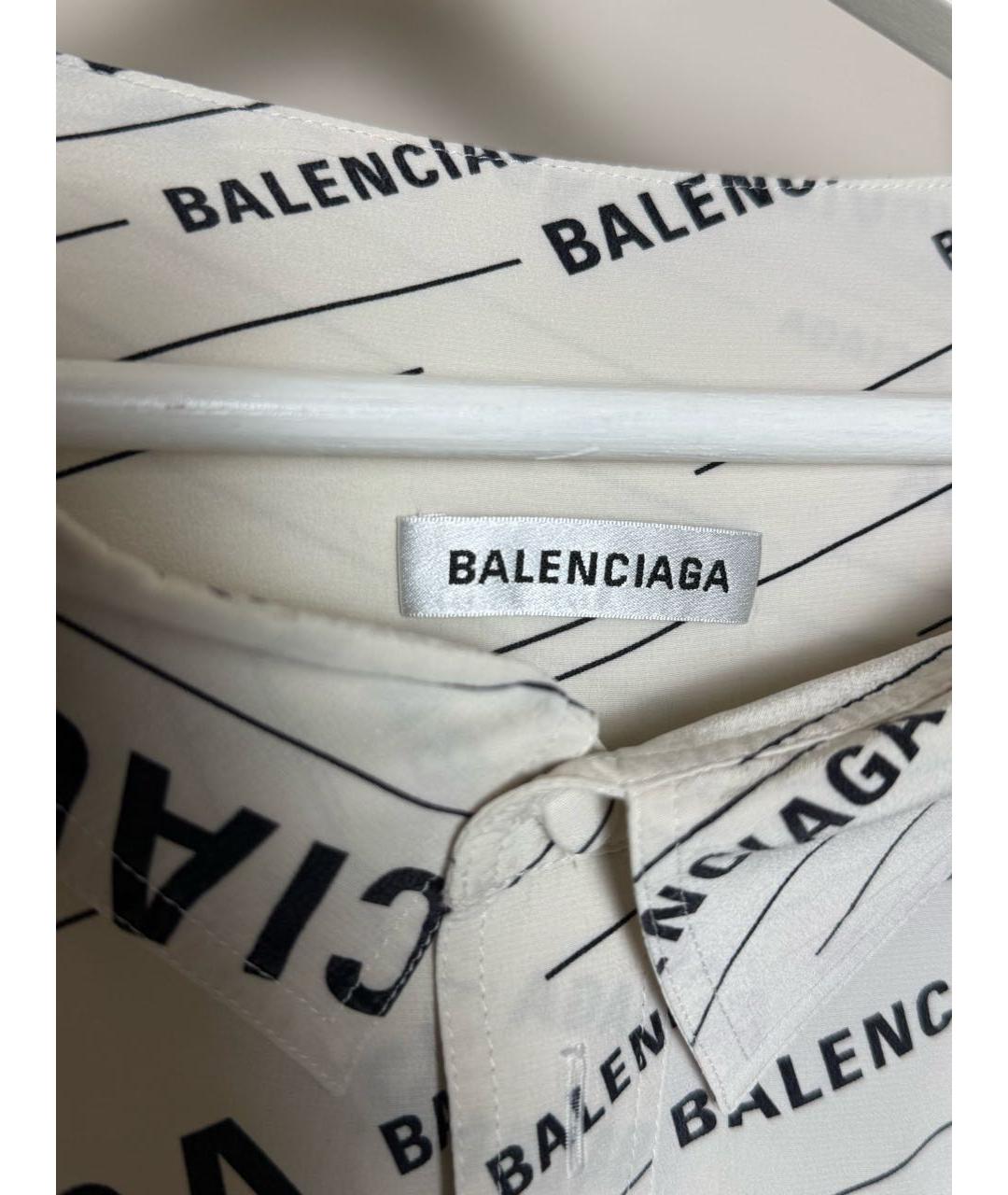 BALENCIAGA Шелковая рубашка, фото 7