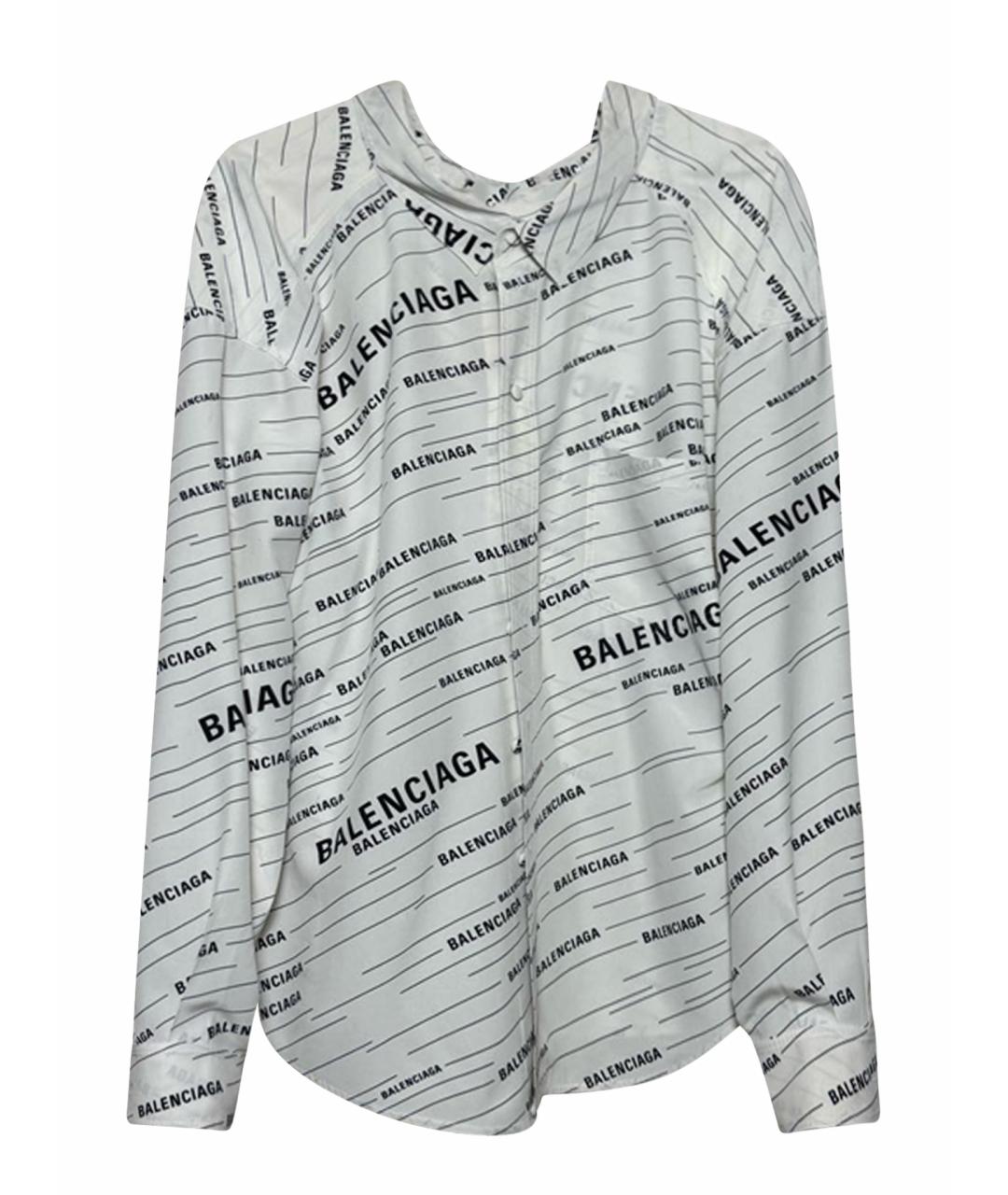 BALENCIAGA Шелковая рубашка, фото 1