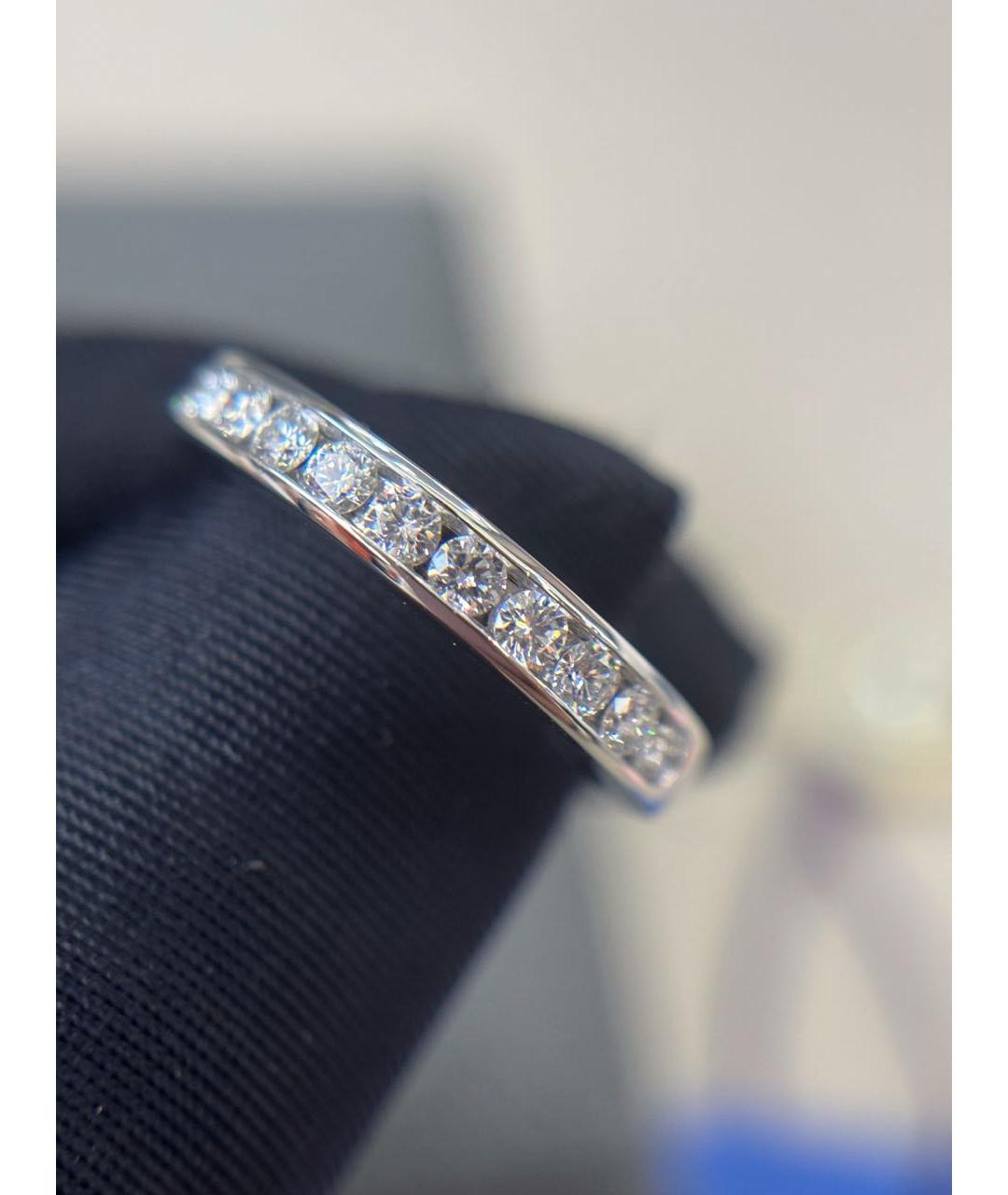 TIFFANY&CO Белое платиновое кольцо, фото 5