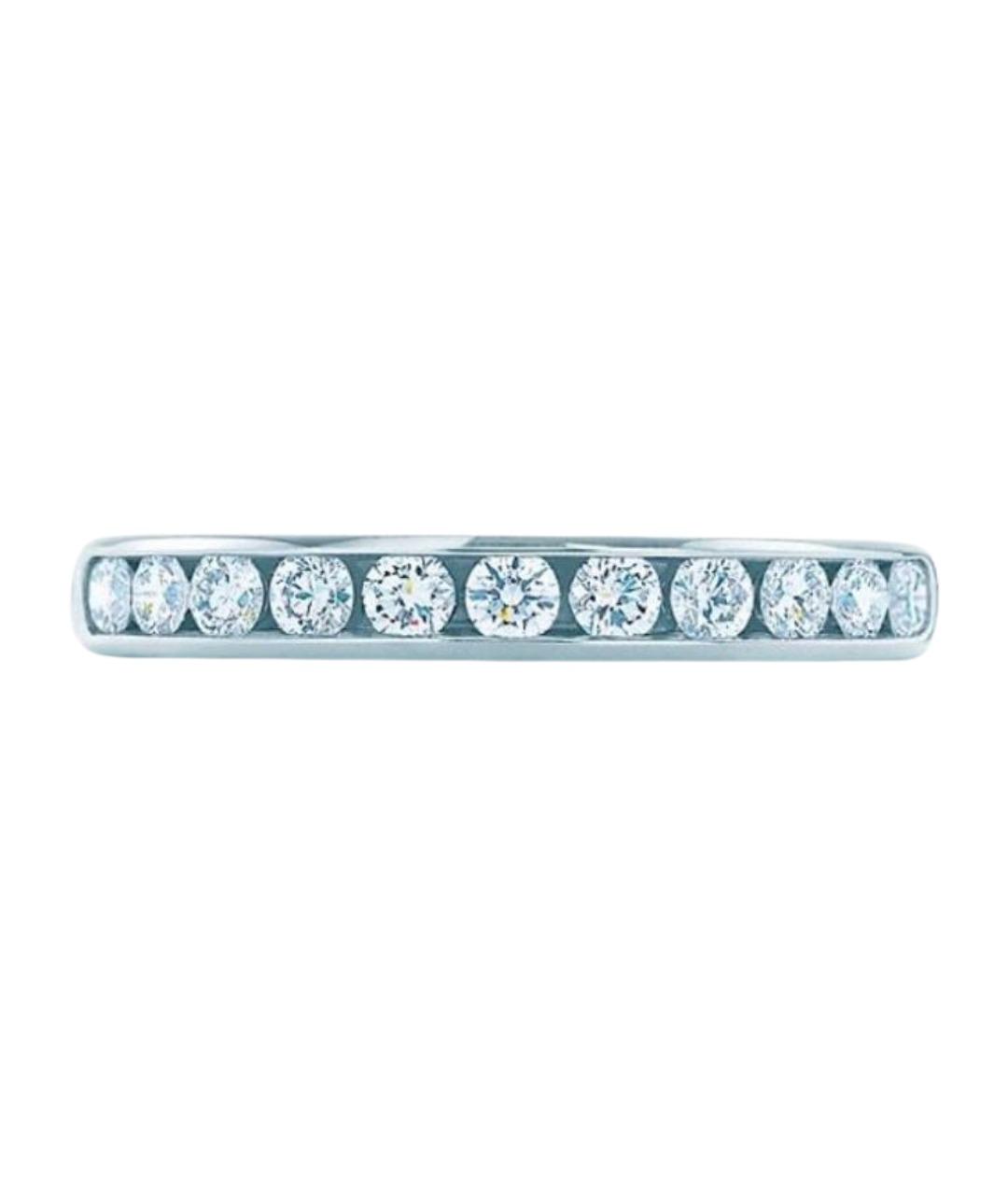 TIFFANY&CO Белое платиновое кольцо, фото 1