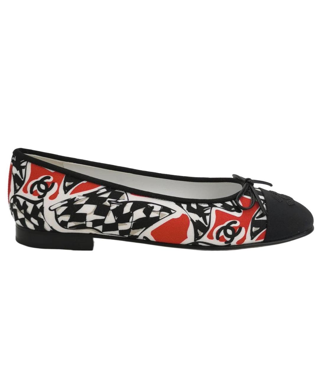 CHANEL Черные балетки, фото 9