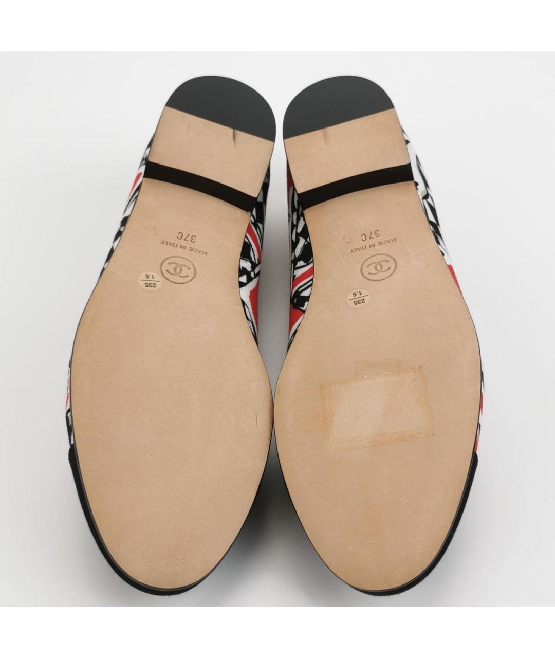 CHANEL Черные балетки, фото 5