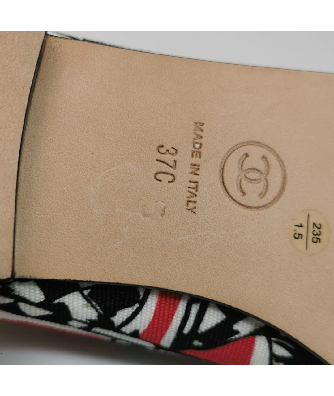 CHANEL Черные балетки, фото 8