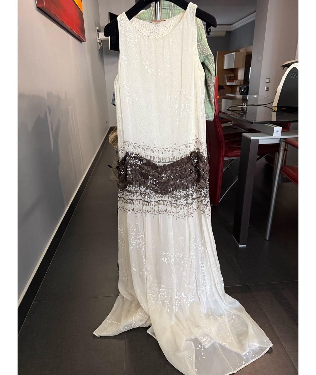 ERMANNO SCERVINO Белый сарафан, фото 6