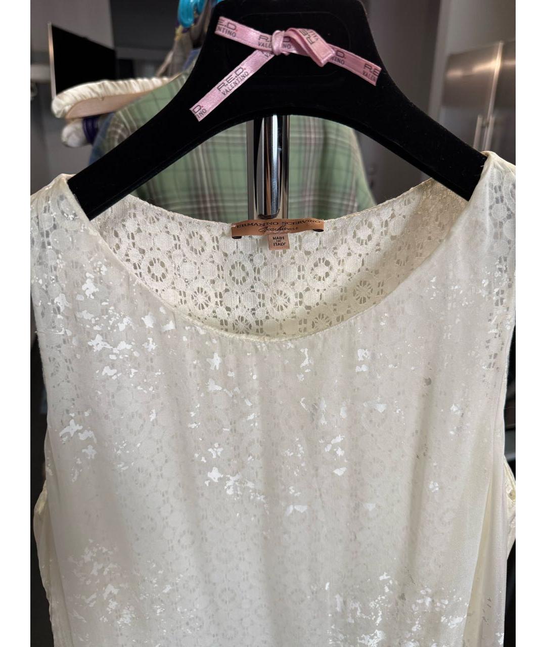 ERMANNO SCERVINO Белый сарафан, фото 3