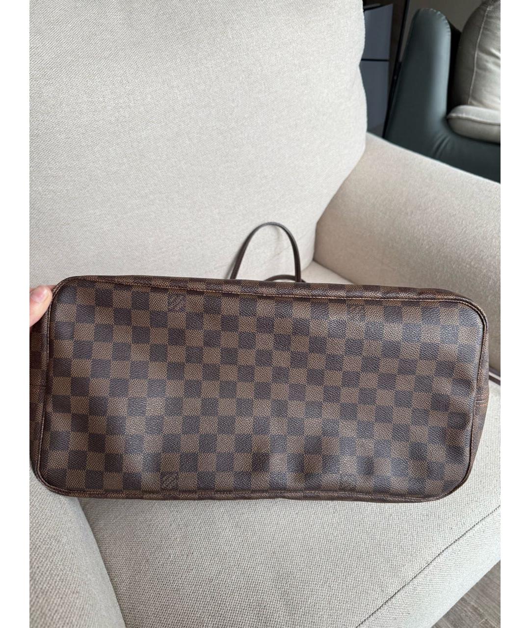 LOUIS VUITTON Коричневая сумка тоут, фото 4