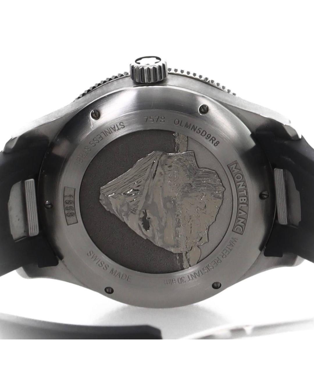MONTBLANC Серебряные стальные часы, фото 5