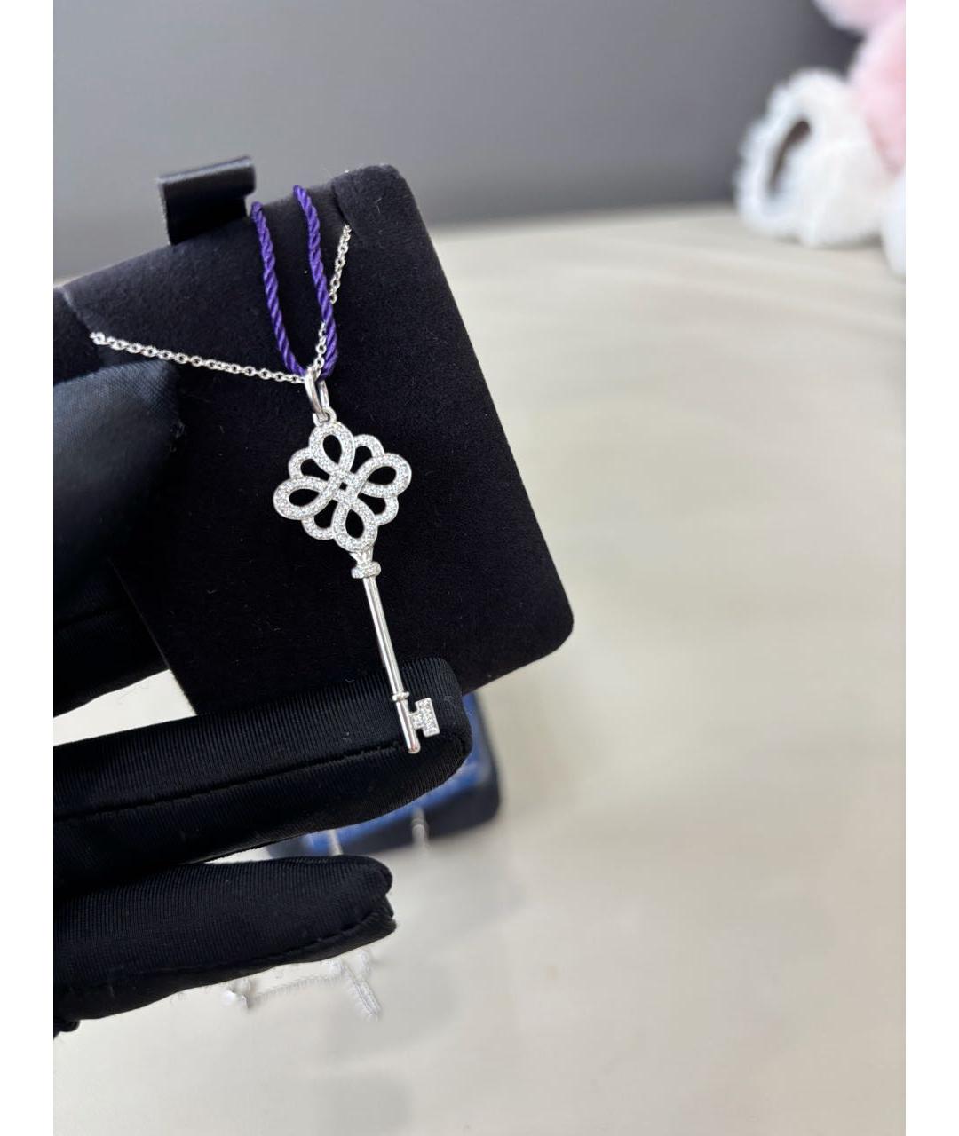 TIFFANY&CO Белое колье из белого золота, фото 3