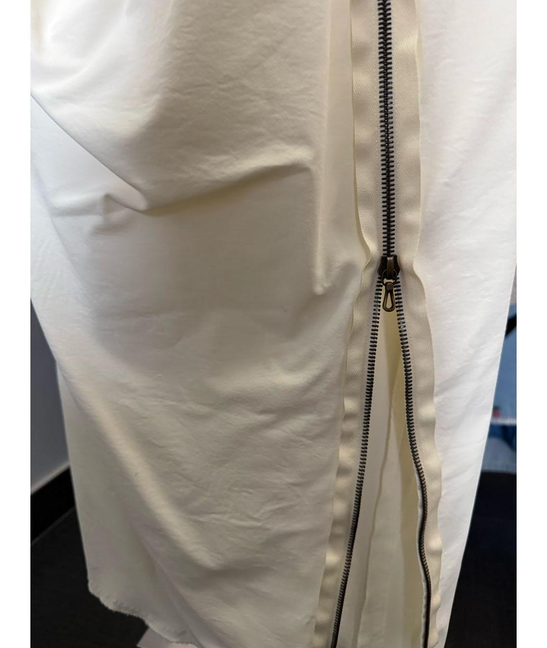 LANVIN Белое повседневное платье, фото 4