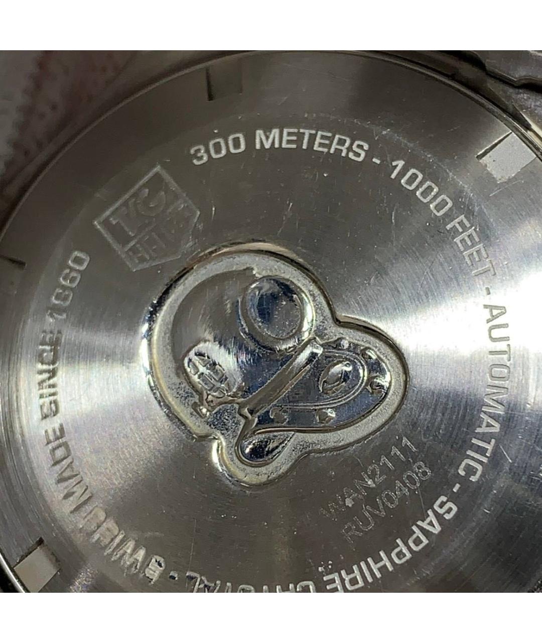 TAG HEUER Синие стальные часы, фото 7