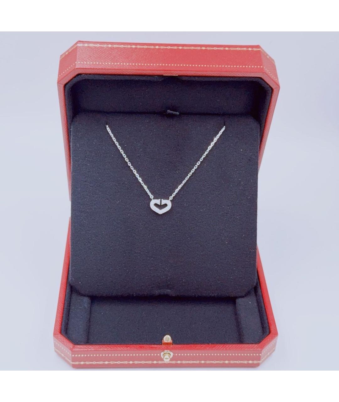 CARTIER Белое колье из белого золота, фото 2