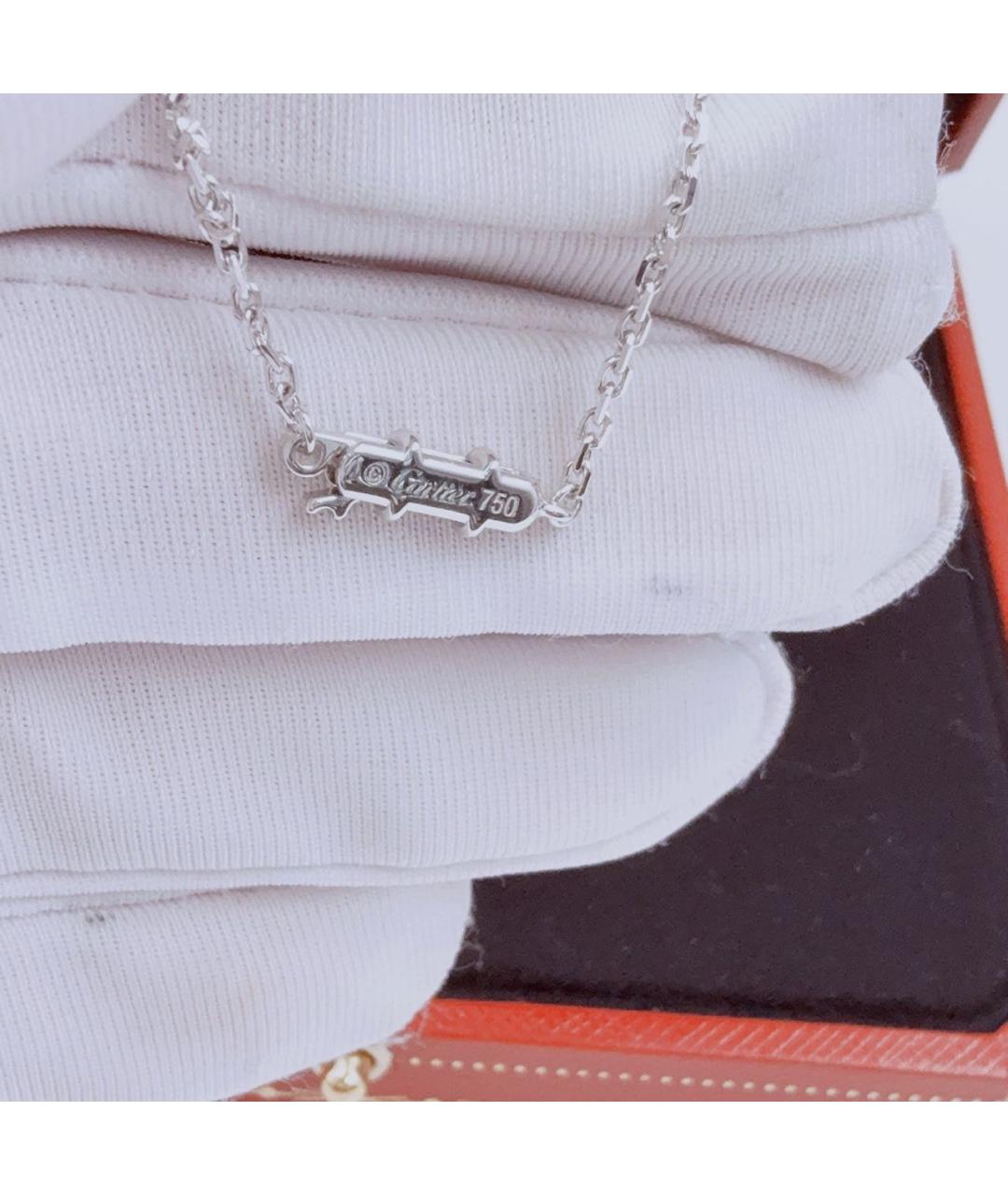 CARTIER Белое колье из белого золота, фото 5