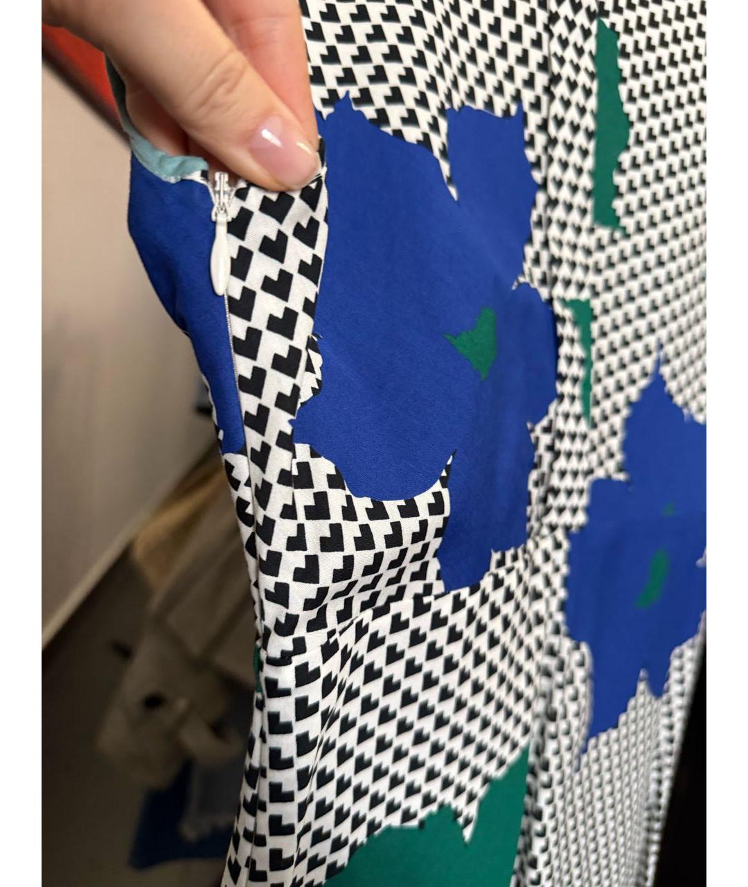 MAX MARA Мульти хлопковое повседневное платье, фото 6