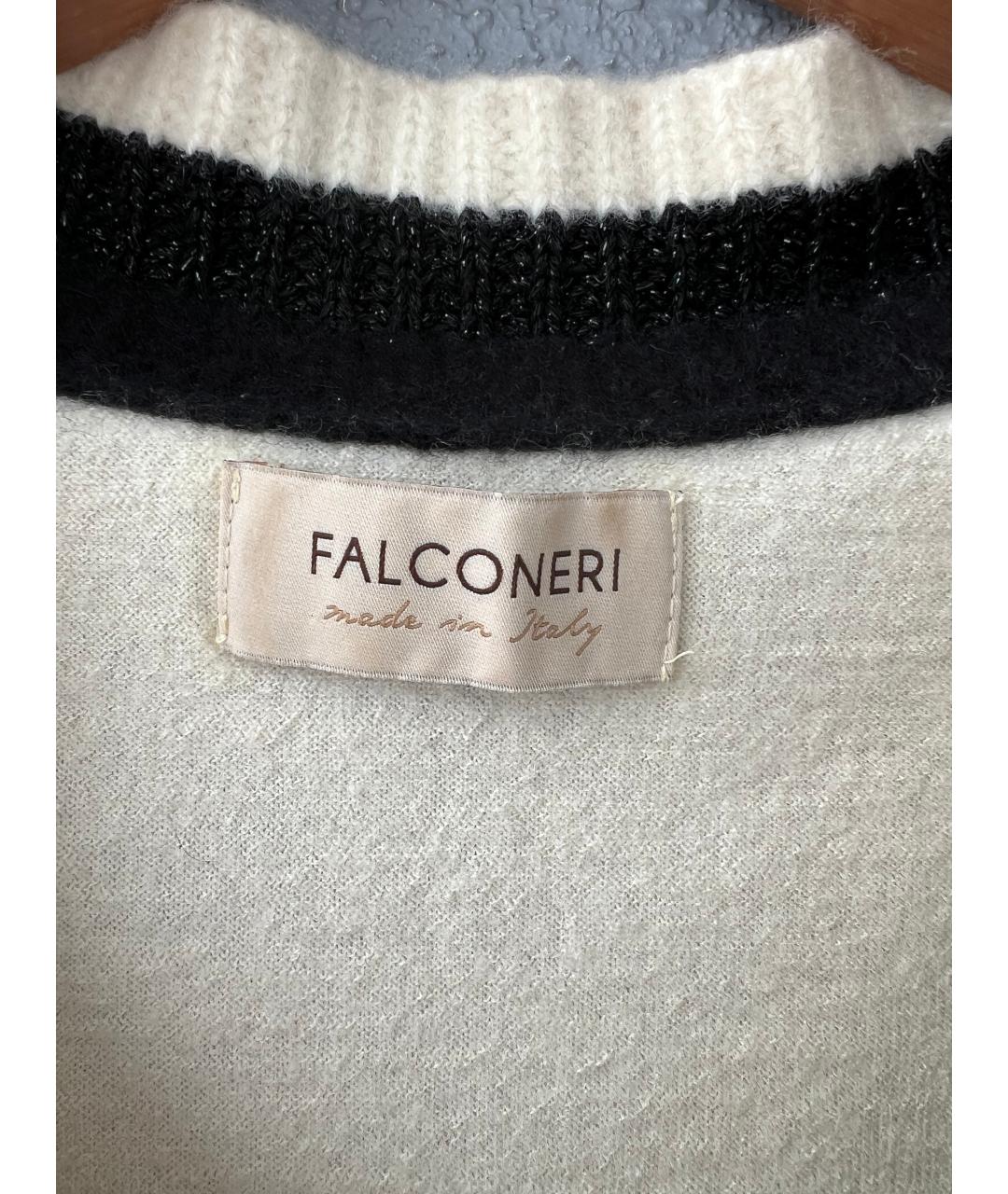 FALCONERI Бежевый шерстяной джемпер / свитер, фото 2