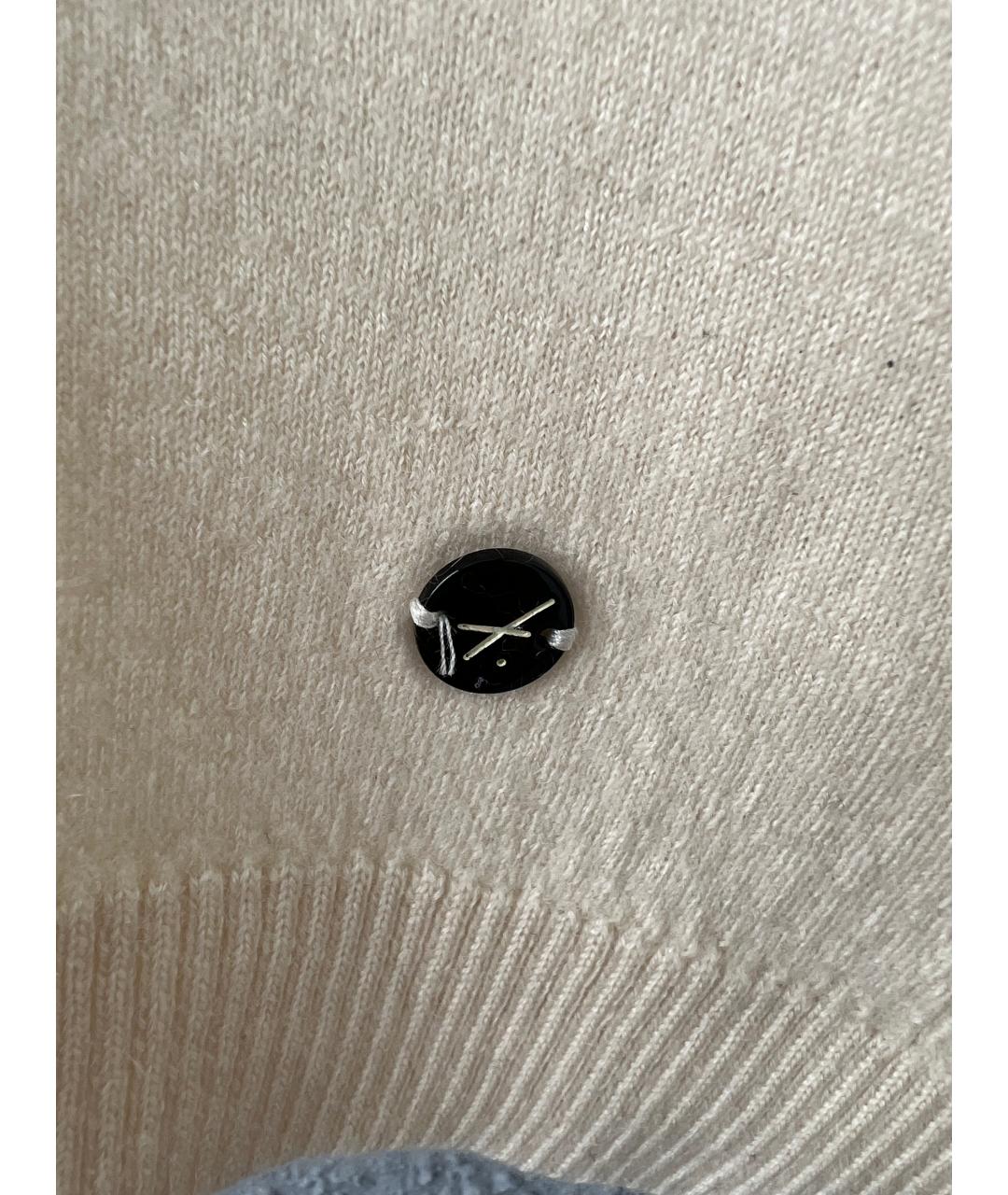 FALCONERI Бежевый шерстяной джемпер / свитер, фото 3