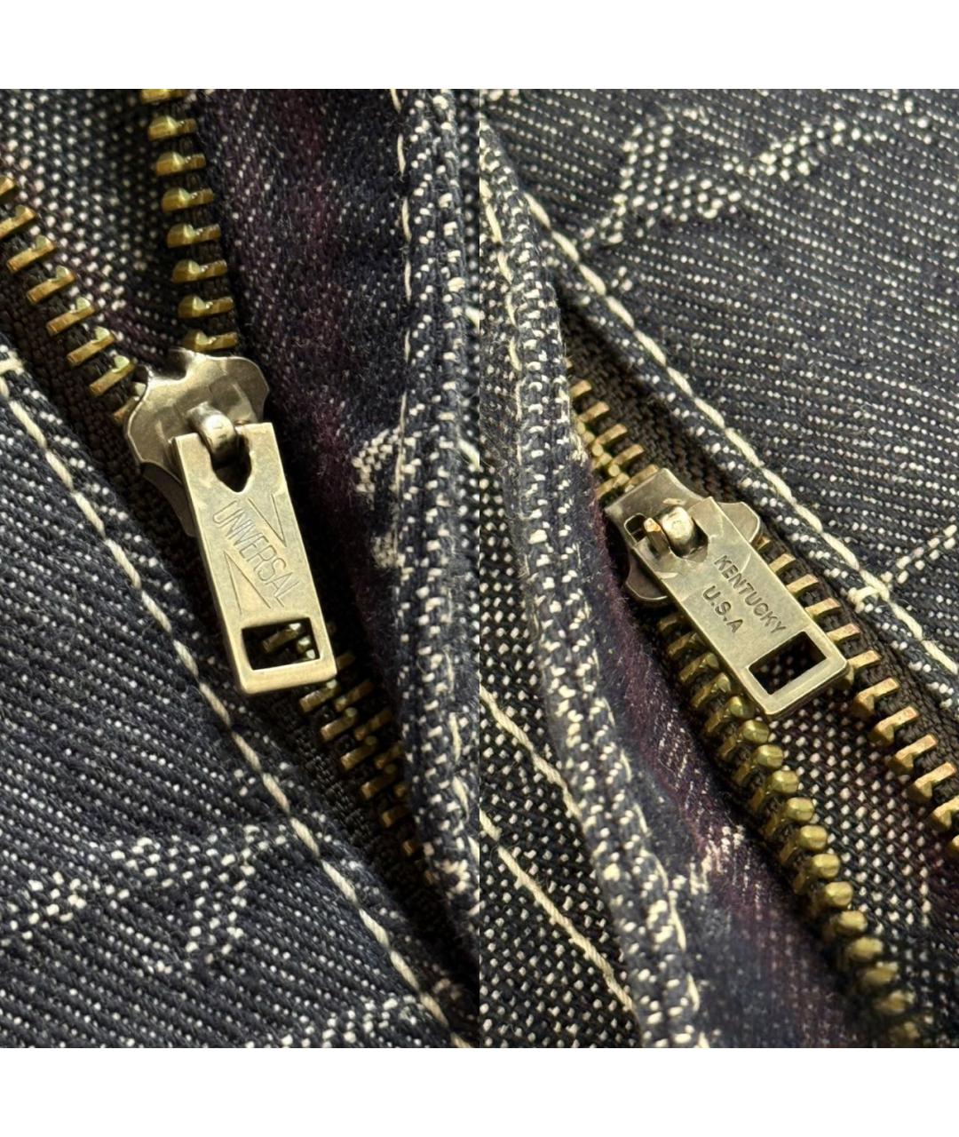 ISSEY MIYAKE Синие хлопковые джинсы, фото 6