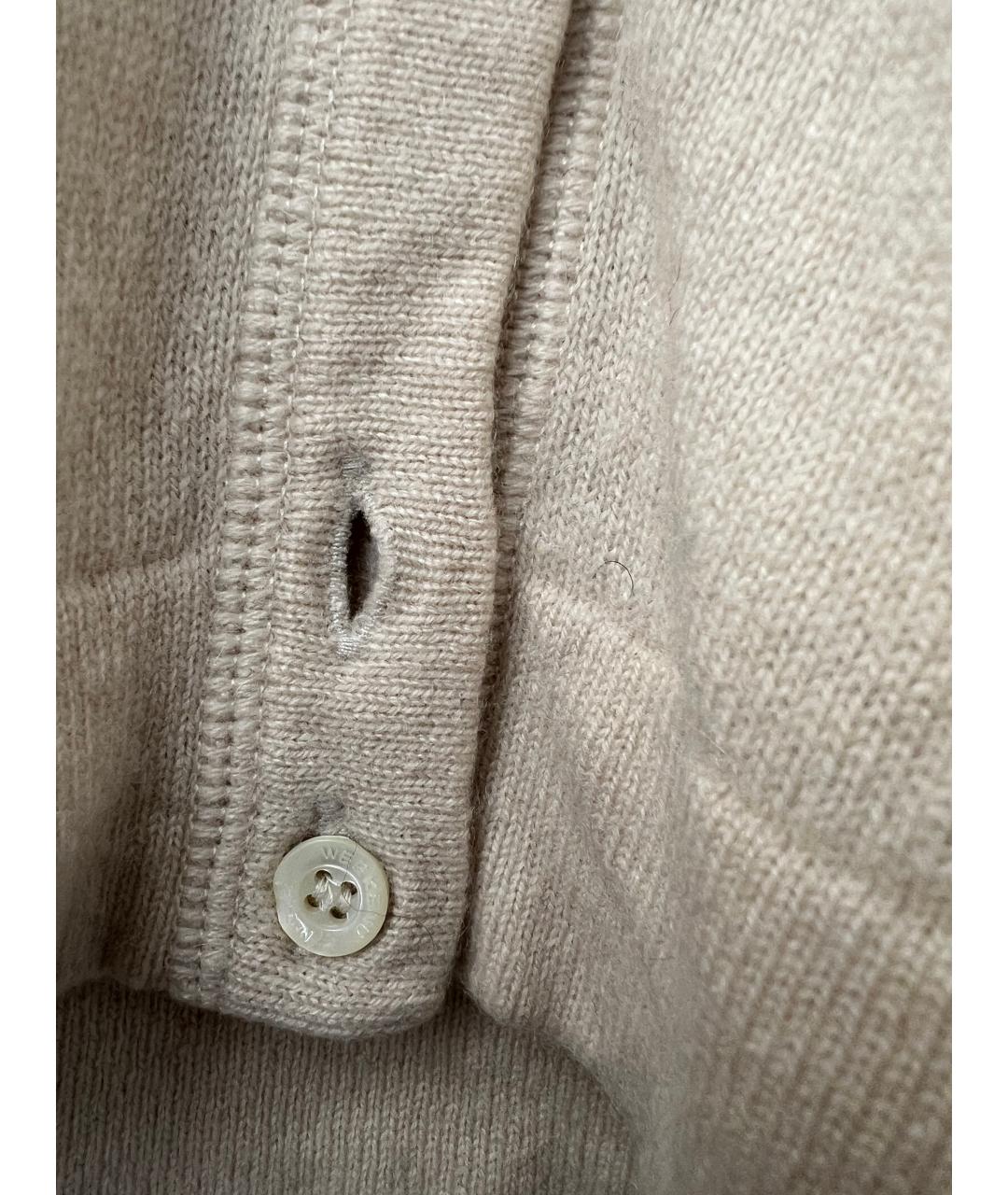 MAX MARA Бежевый кашемировый кардиган, фото 7