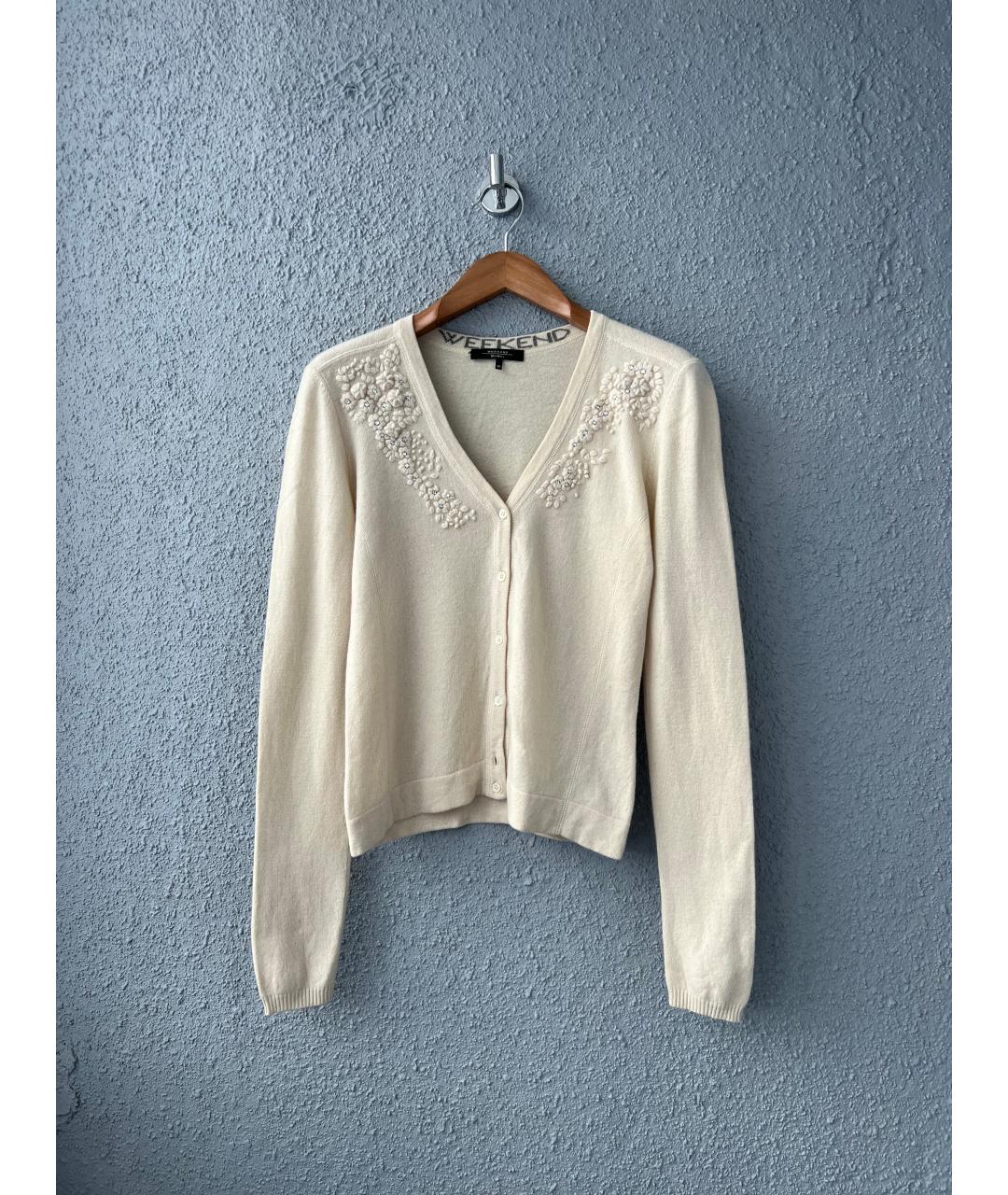 MAX MARA Бежевый кашемировый кардиган, фото 8