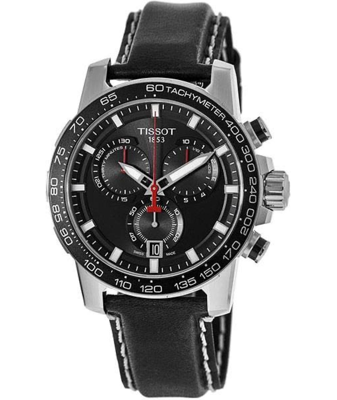 TISSOT Серебряные стальные часы, фото 1