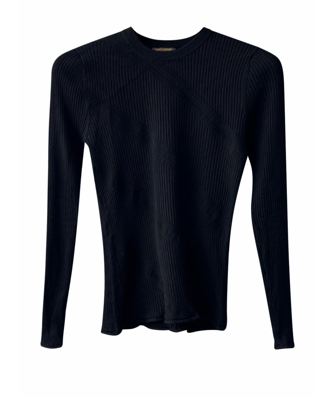 LOUIS VUITTON Черный джемпер / свитер, фото 1