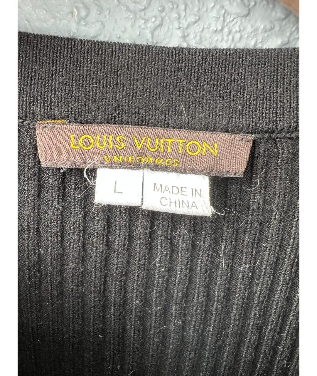 LOUIS VUITTON Черный джемпер / свитер, фото 3