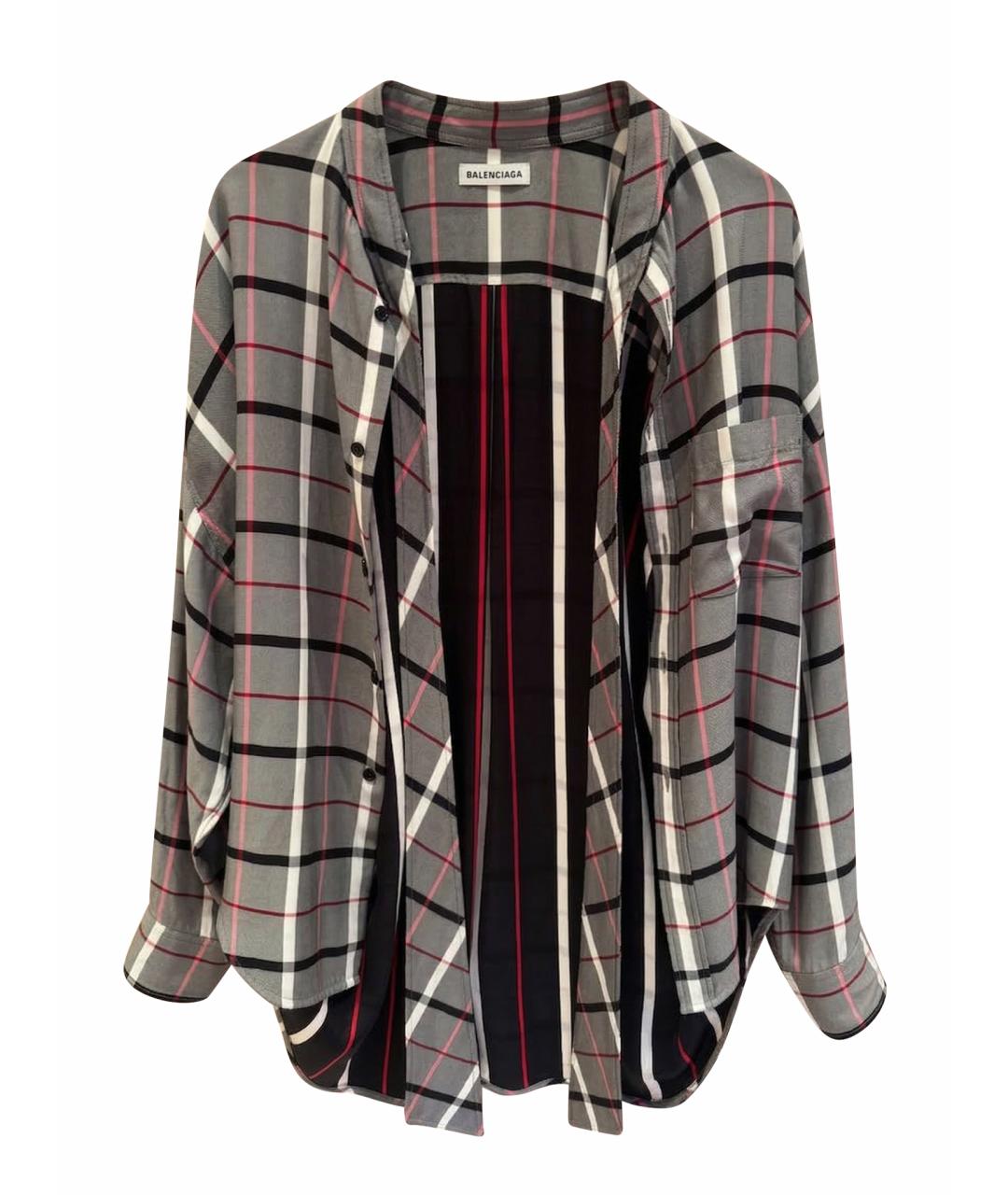 BALENCIAGA Мульти вискозная рубашка, фото 1