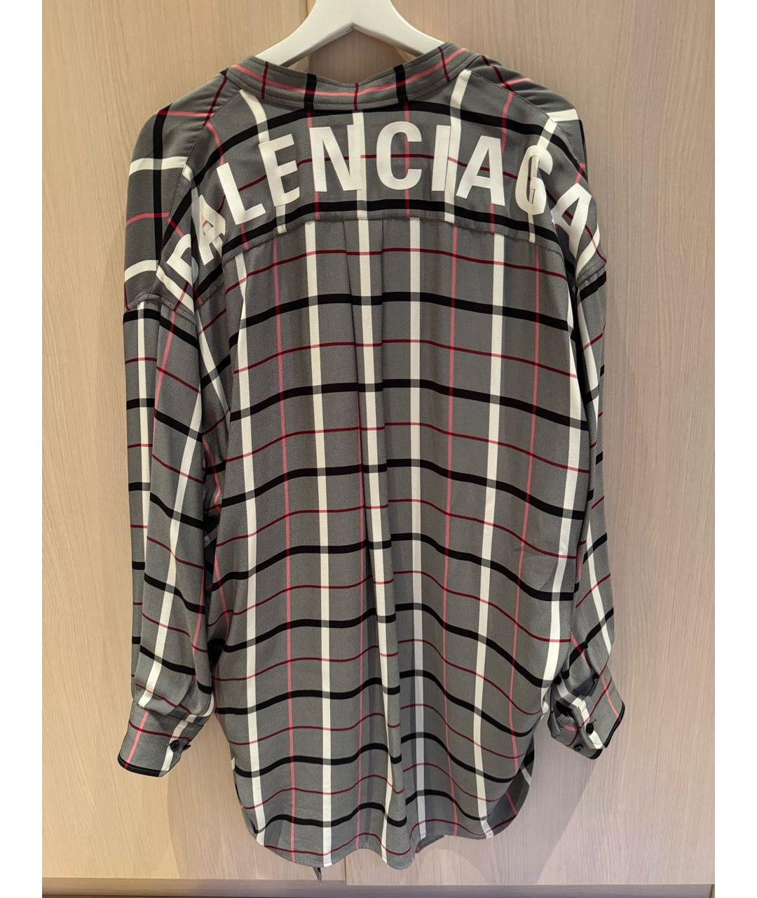 BALENCIAGA Мульти вискозная рубашка, фото 2