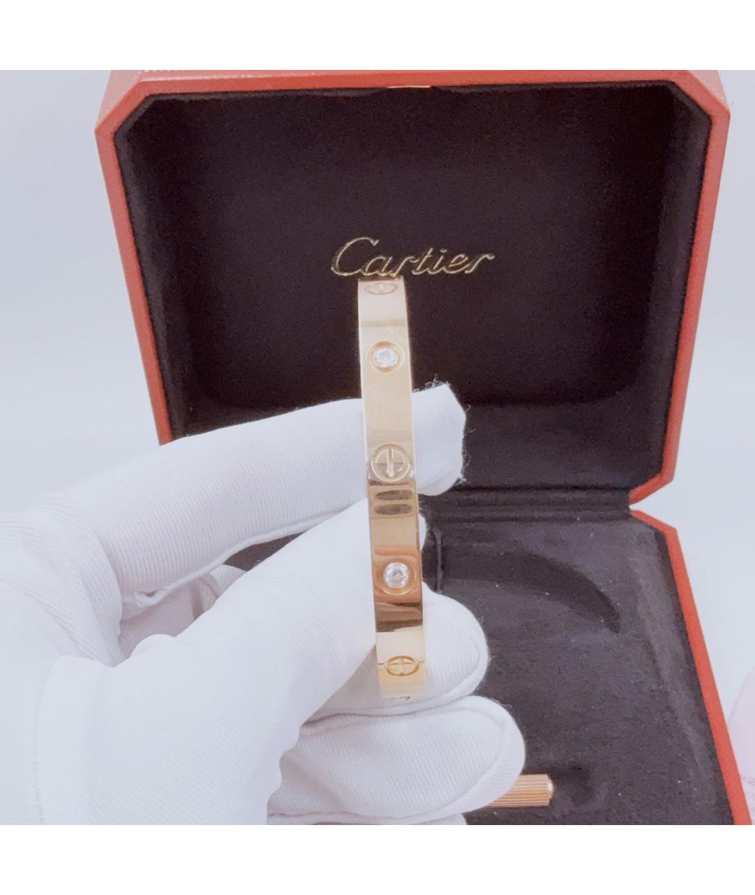 CARTIER Розовый браслет из розового золота, фото 4