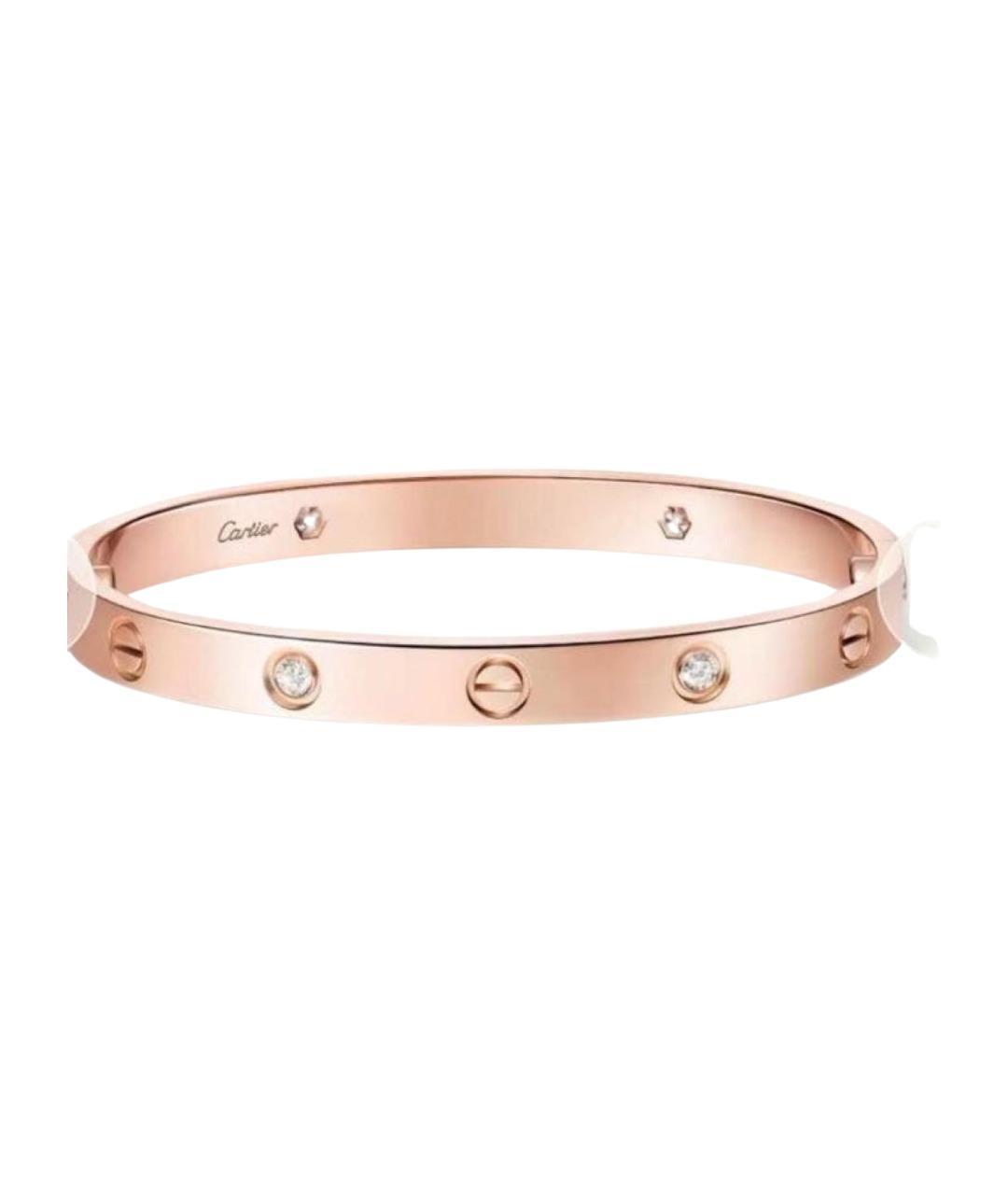 CARTIER Розовый браслет из розового золота, фото 1
