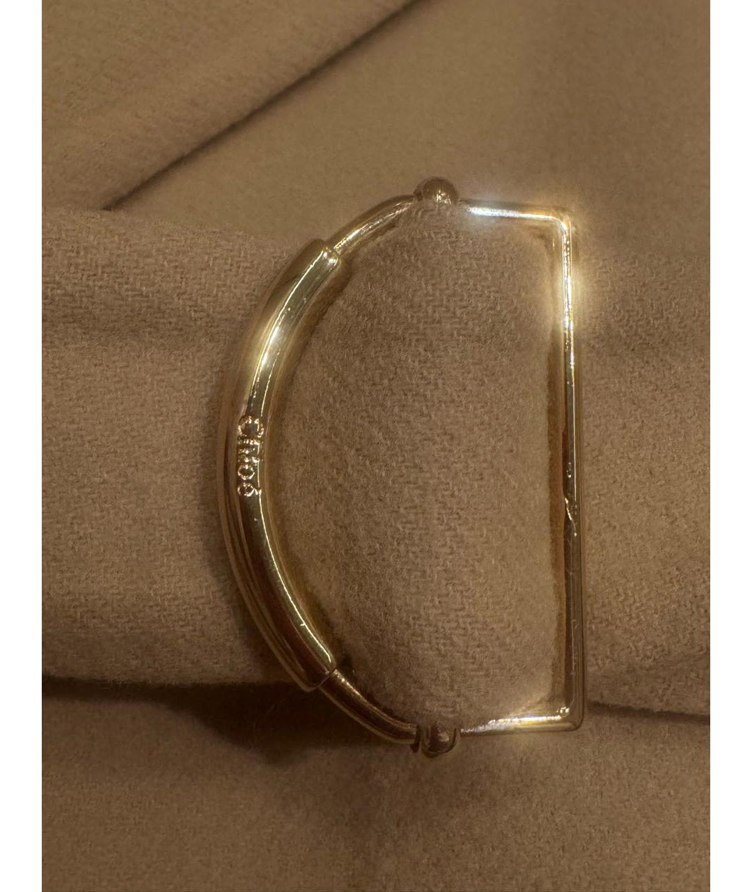 CHLOE Горчичное шерстяное пальто, фото 4