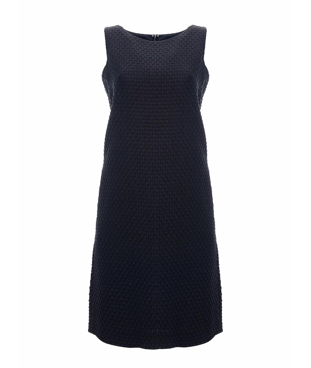 DOLCE&GABBANA Черное шелковое платье, фото 1