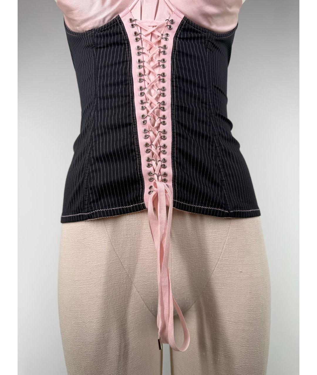 JOHN GALLIANO Мульти хлопковый корсет, фото 3