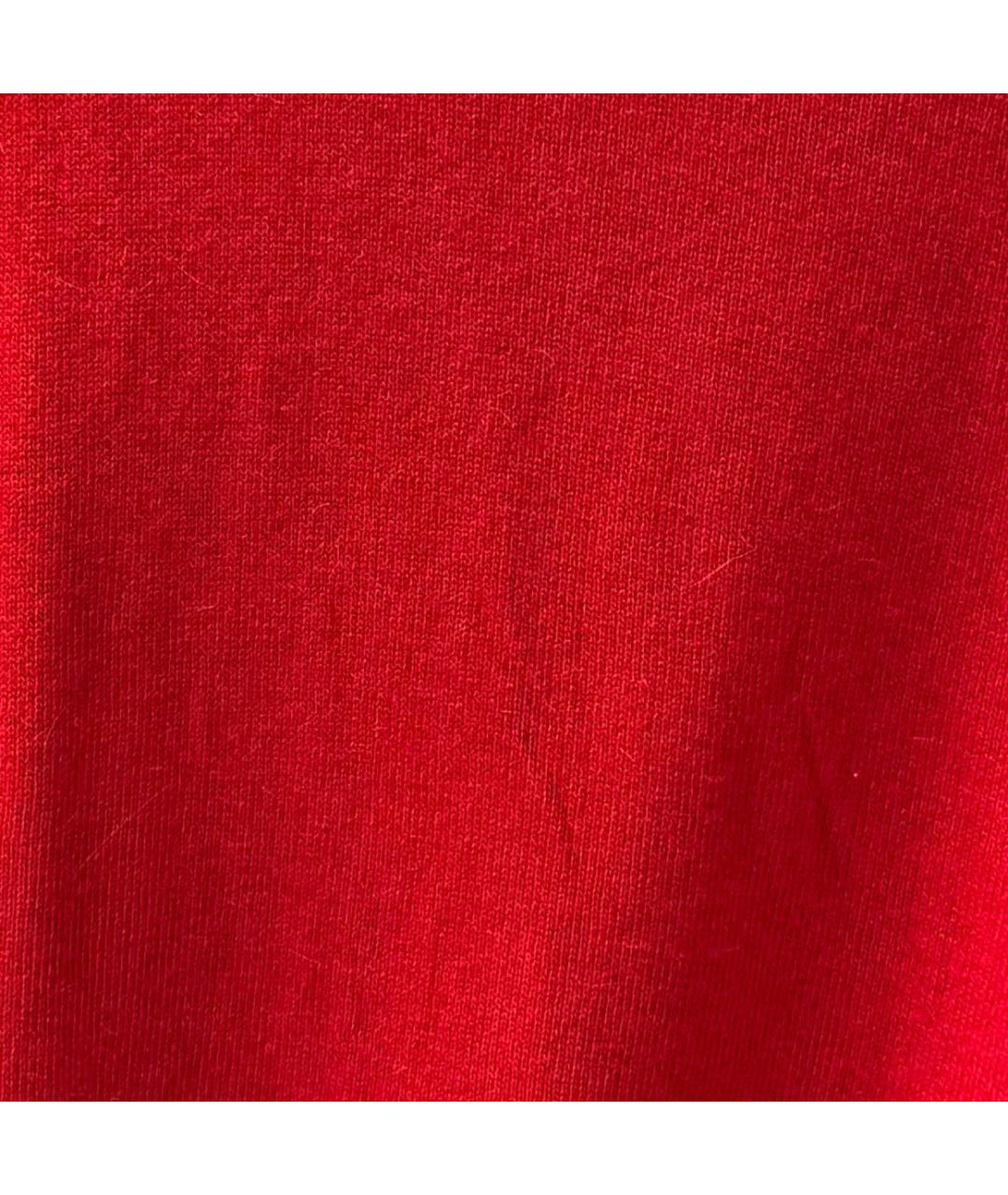 ROBERTO CAVALLI Красная вискозная водолазка, фото 4