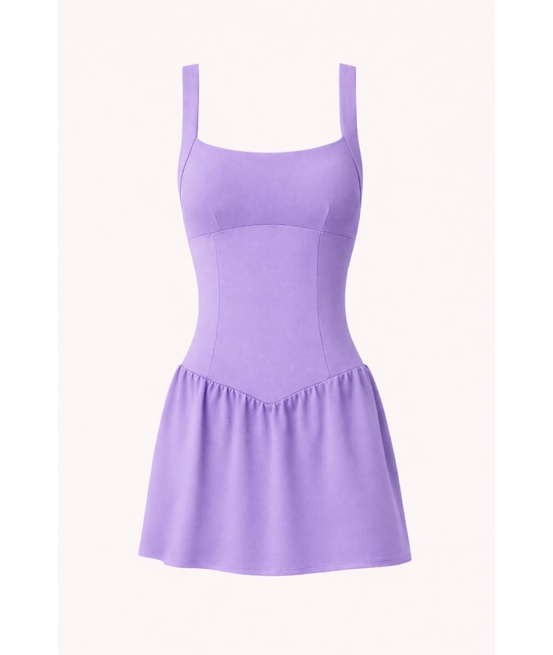 ALO YOGA Фиолетовое платье, фото 6