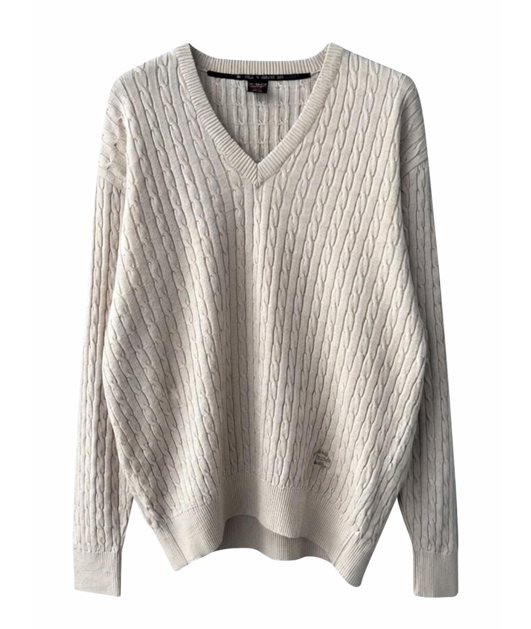 PAUL & SHARK Бежевый шерстяной джемпер / свитер, фото 1