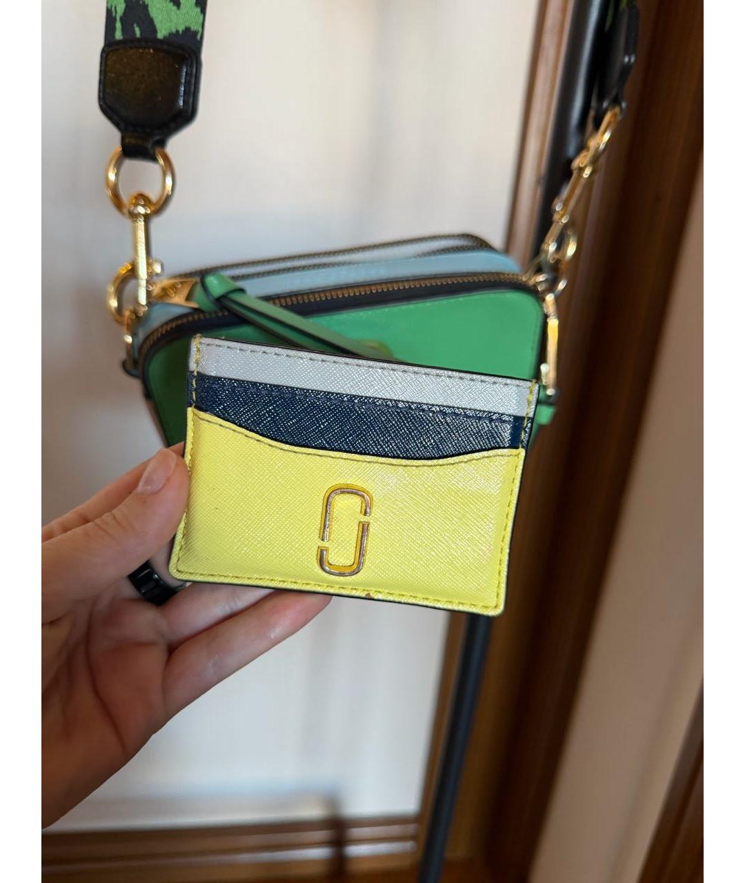 MARC JACOBS Зеленая кожаная сумка через плечо, фото 6