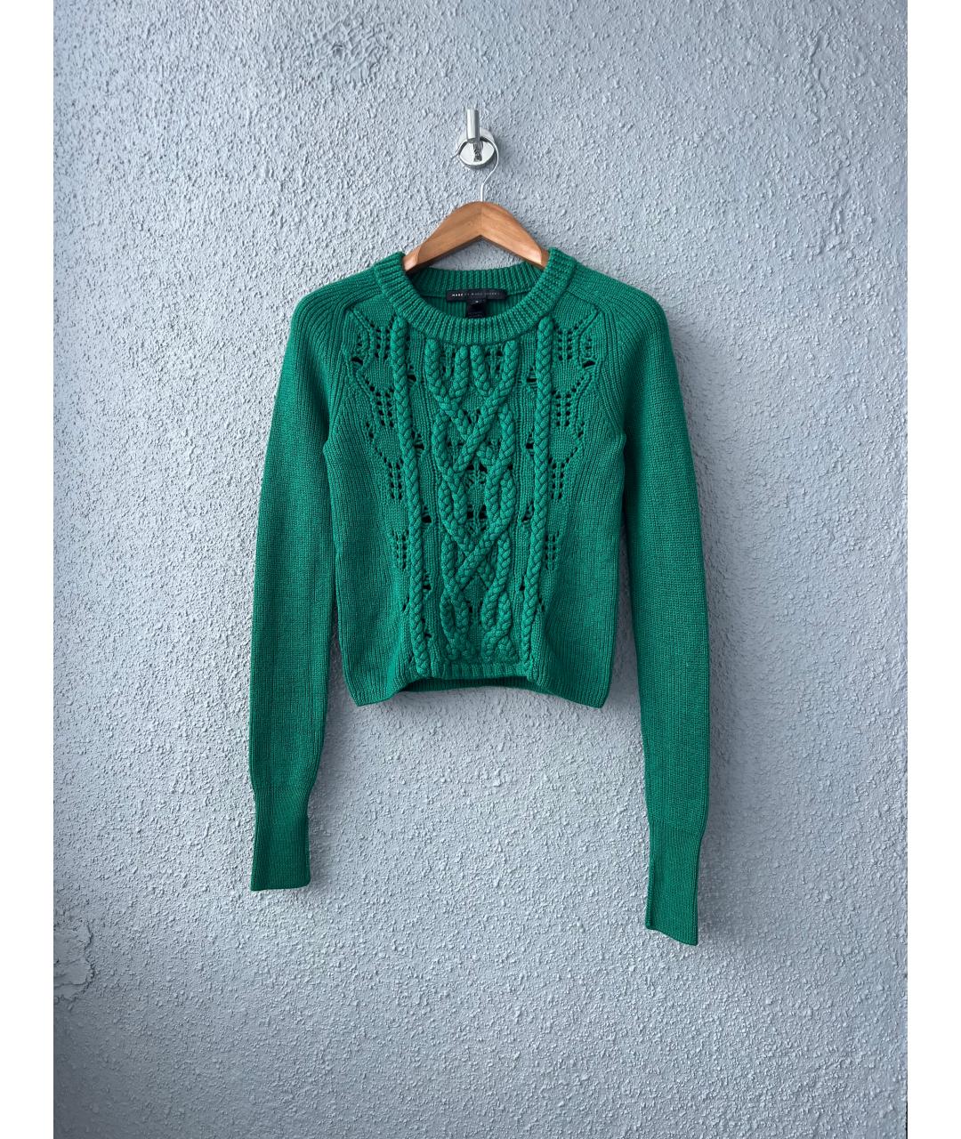 MARC BY MARC JACOBS Зеленый шерстяной джемпер / свитер, фото 5