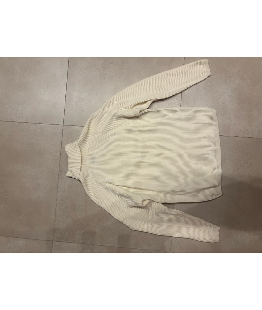 CP COMPANY Белый шерстяной джемпер / свитер, фото 2