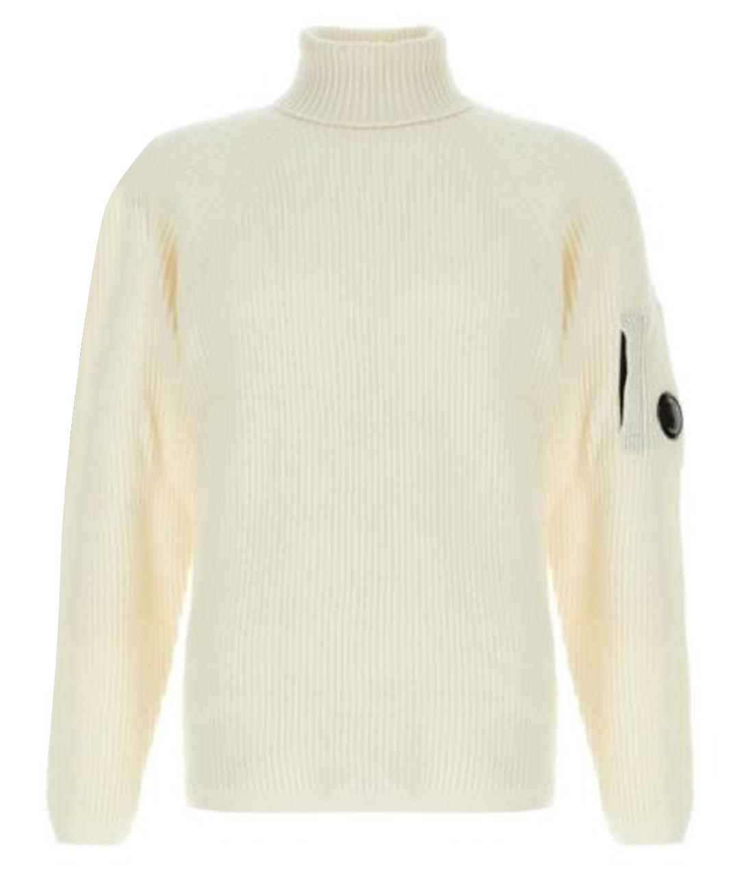 CP COMPANY Белый шерстяной джемпер / свитер, фото 1