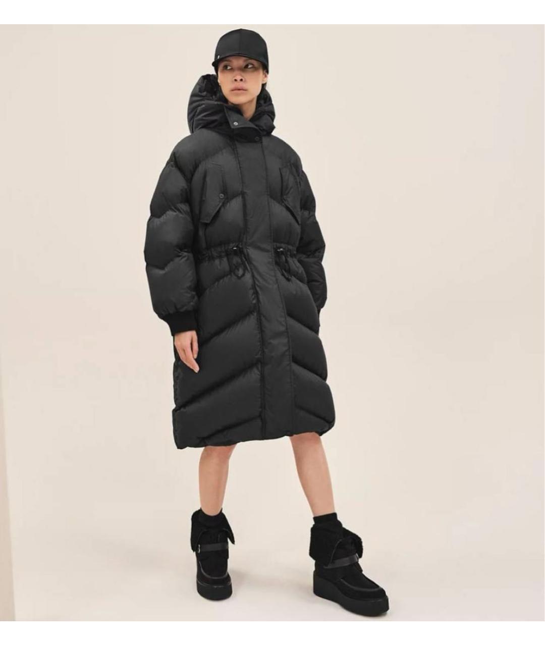 HERMES Черный пуховик, фото 4