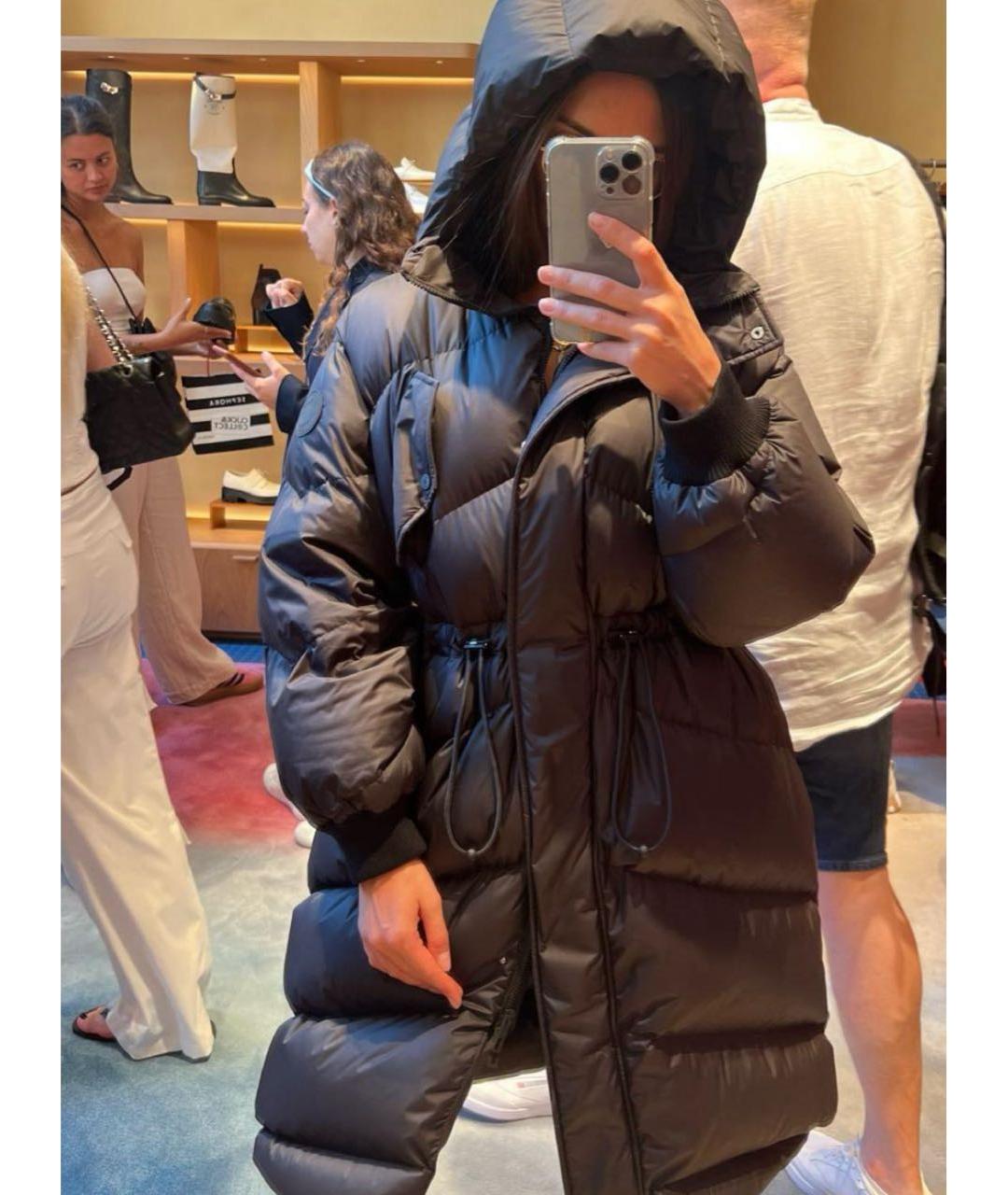 HERMES Черный пуховик, фото 3