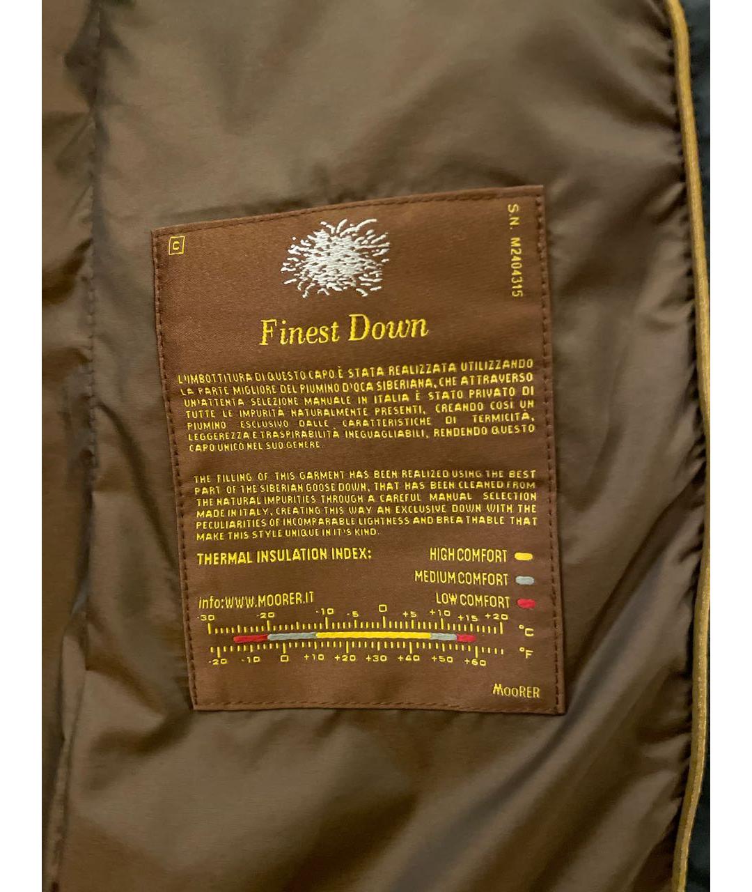 MOORER Антрацитовая куртка, фото 7