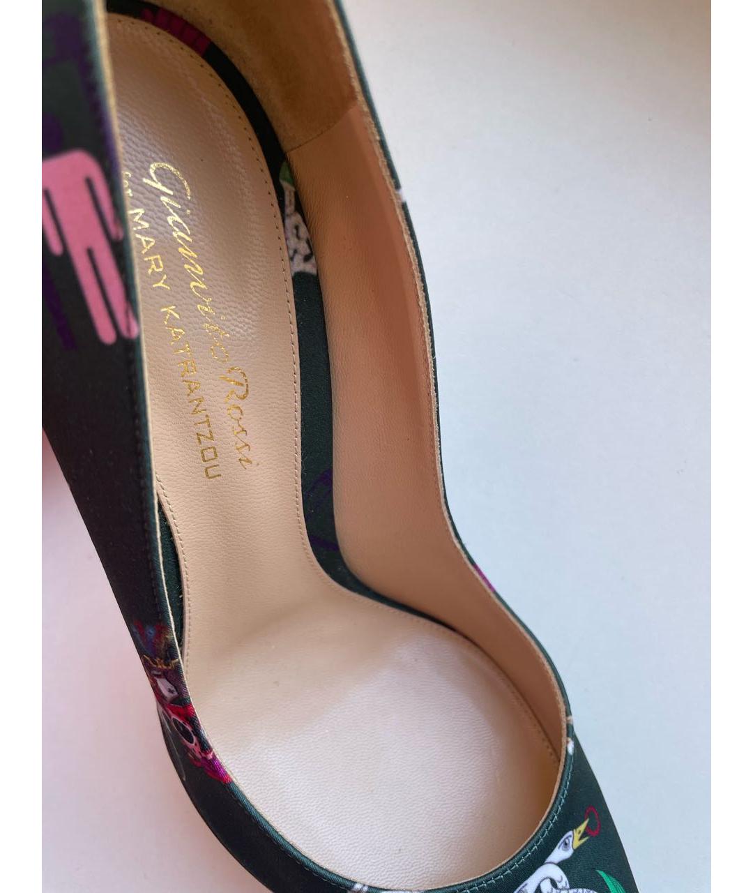 GIANVITO ROSSI Зеленые туфли, фото 3