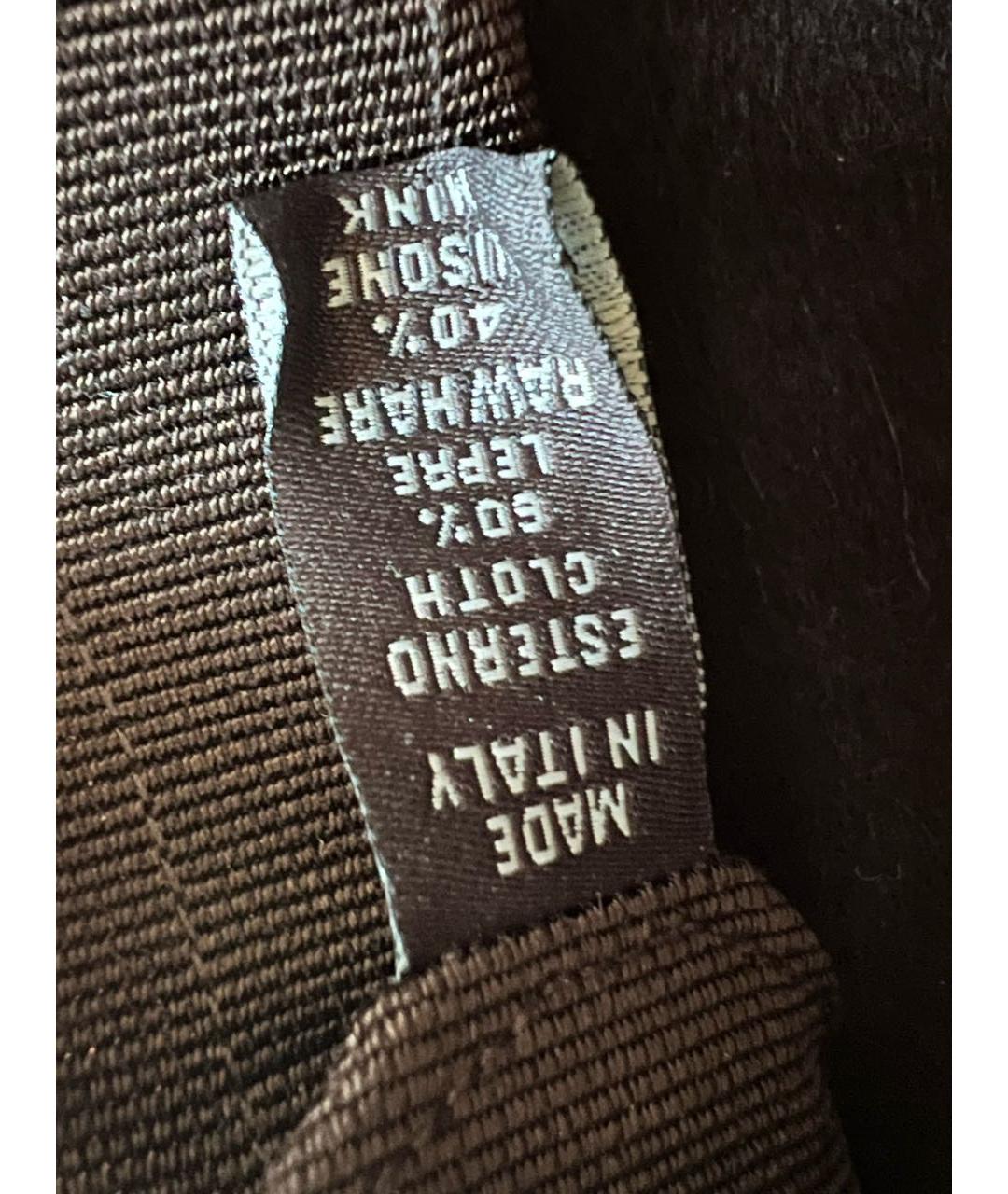 LORO PIANA Коричневая шляпа, фото 4