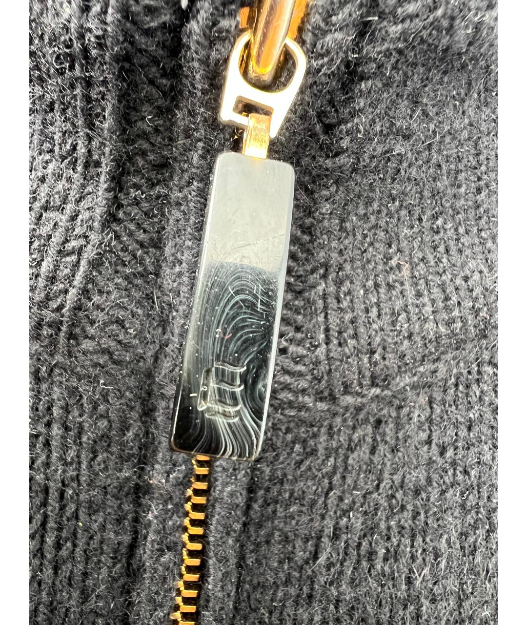 ESCADA Черный шерстяной джемпер / свитер, фото 2