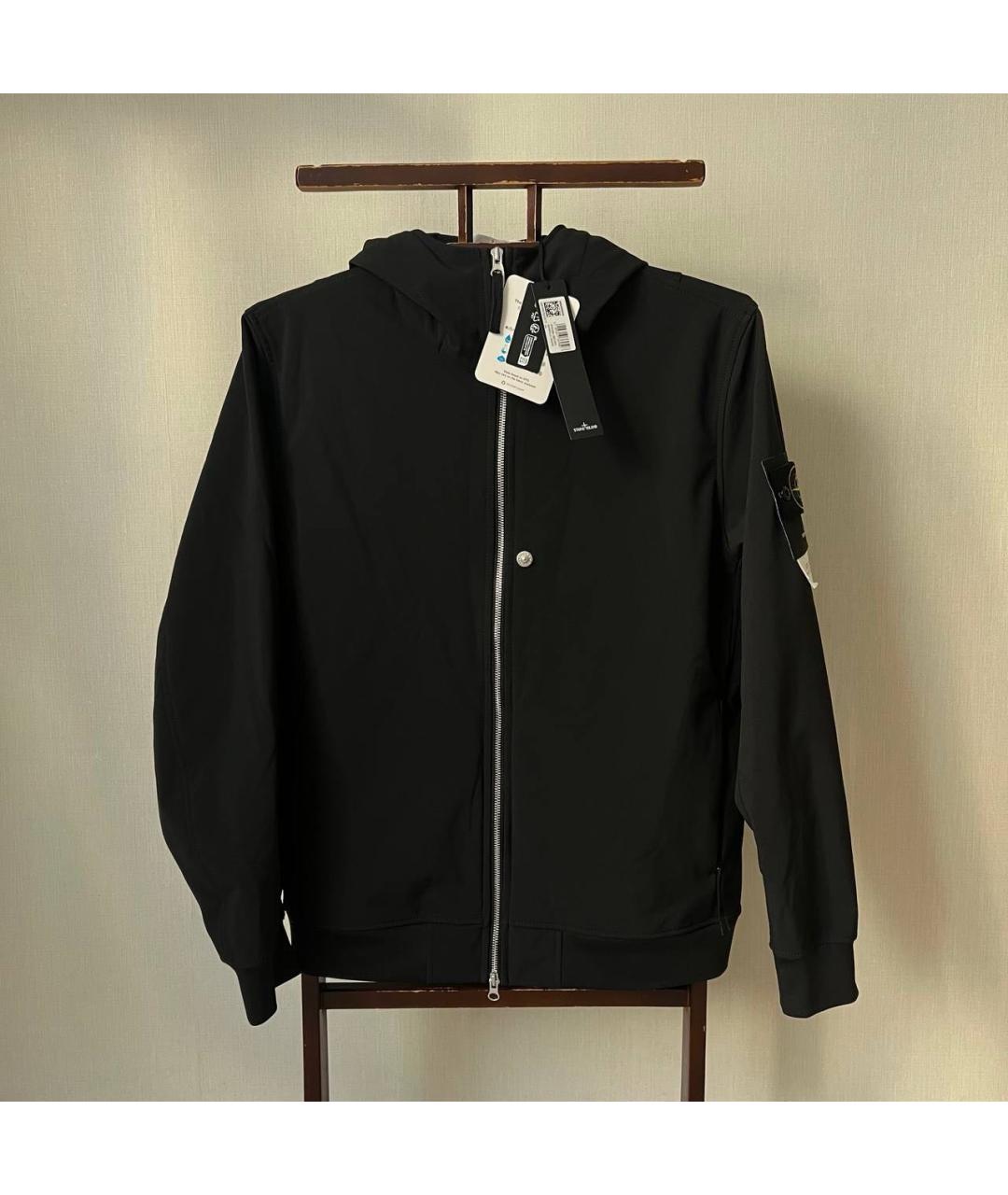 STONE ISLAND Черная куртка, фото 6