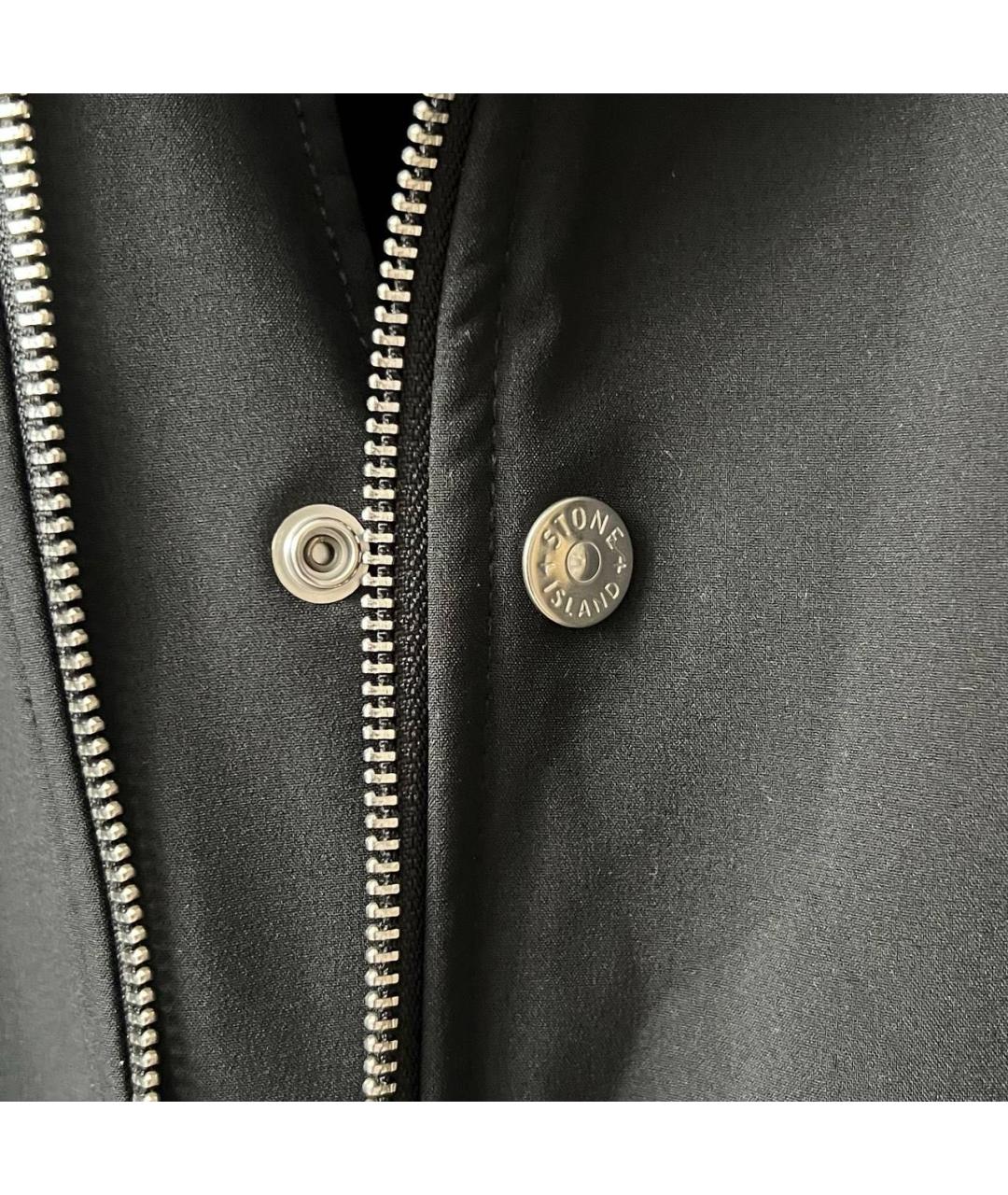 STONE ISLAND Черная куртка, фото 3