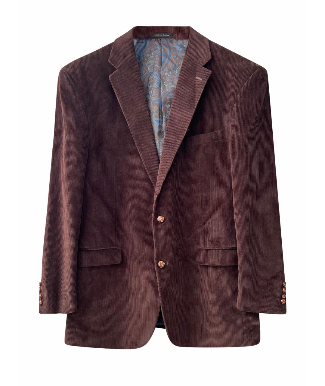RALPH LAUREN Коричневый пиджак, фото 6