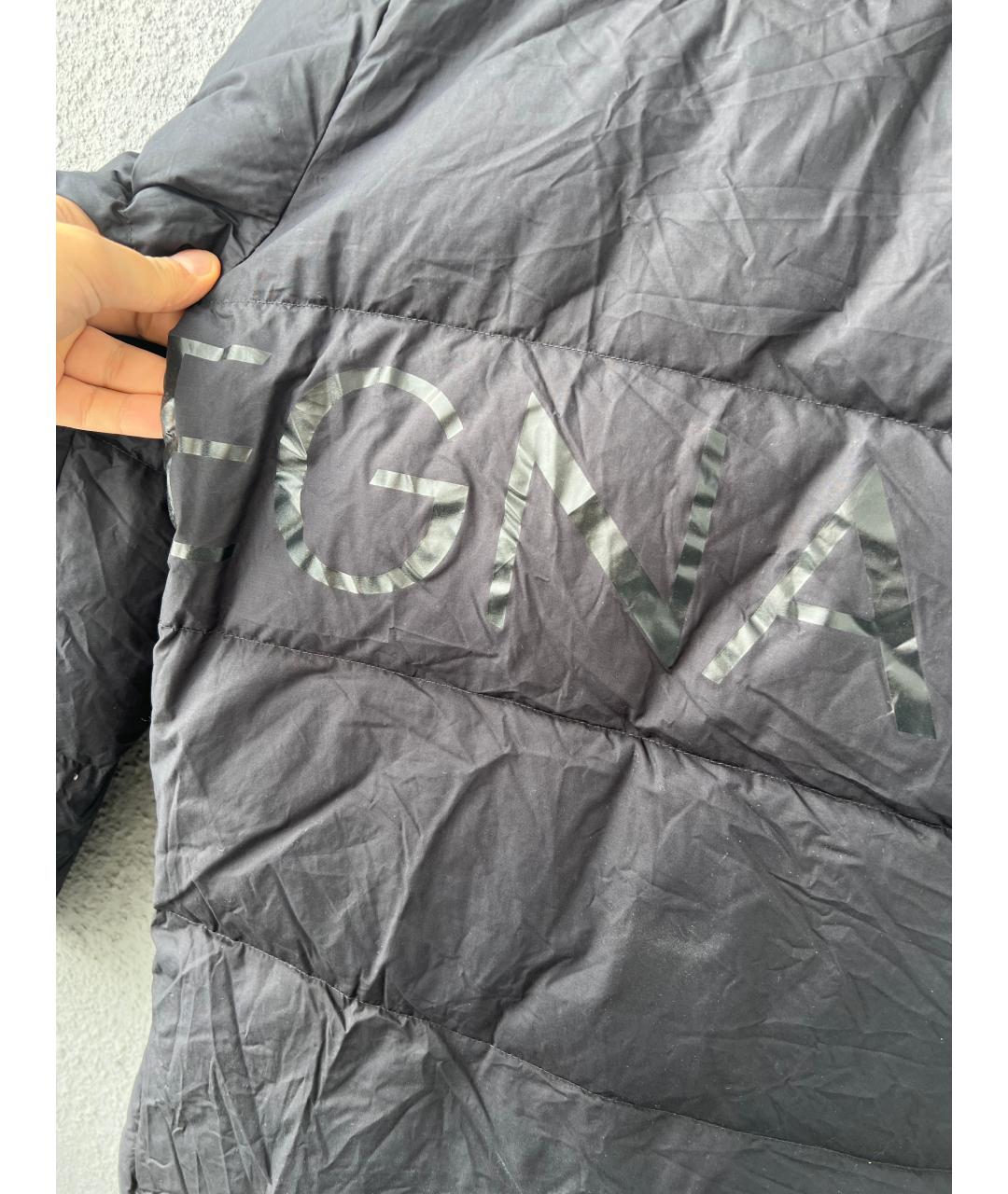 ZEGNA Темно-синий полиамидовый пуховик, фото 8